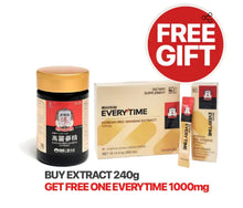 Load image into Gallery viewer, JUNG KWAN JANG Korean Red Ginseng EXTRACT 240g+1 FREE EVERYTIME 1000MG