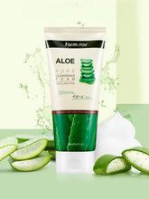 Load image into Gallery viewer, Farm stay Pure Cleansing Foam Aloe 180ml