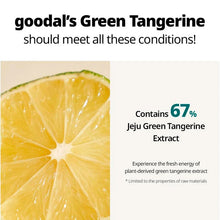 Load image into Gallery viewer, goodal Green Tangerine Vita C Dark Spot Care Cream 50ml