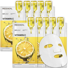Load image into Gallery viewer, Mediheal Vitamin C Essential Mask_Clear Toning 24 ml- 10 Sheets (20%OFF)