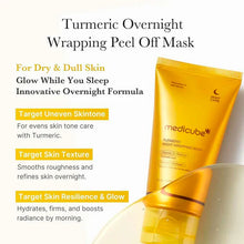 Load image into Gallery viewer, medicube Kojic Acid Turmeric Night Wrapping Mask 75ml