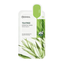 Load image into Gallery viewer, Mediheal Teatree Essential Mask # Calming Moisturel(Box)- 10 Sheet masks (20%OFF)
