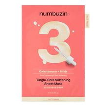 Load image into Gallery viewer, numbuzin No.3 Tingle-Pore Softening Sheet Mask 27ml - 1 Sheet