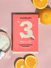 Load image into Gallery viewer, numbuzin No.3 Tingle-Pore Softening Sheet Mask 27ml - 1 Sheet