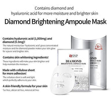 Load image into Gallery viewer, SNP Diamond Brightening Ampoule Mask 25ml -1 Sheet