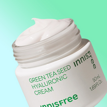 Load image into Gallery viewer, INNISFREE GREENTEA SEED HYALURONIC CREAM 50ml
