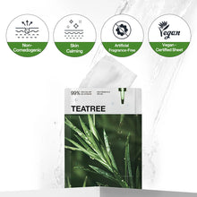Load image into Gallery viewer, Mediheal Teatree Essential Mask Calming Moisture 24ml - 1 SHEET MASK
