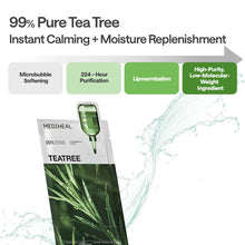 Load image into Gallery viewer, Mediheal Teatree Essential Mask Calming Moisture 24ml - 1 SHEET MASK
