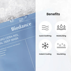 Biodance Hydro Cera-nol Real Deep Mask Box - 4 Sheets (10%OFF)