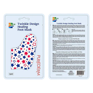 PUREDERM Twinkle Design Healing Foot Mask
