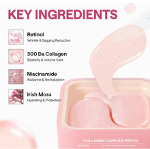 Load image into Gallery viewer, MEDIHEAL Collagen Capsule Patch Retinol Wrinkle Lifting 60Pcs
