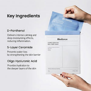 Biodance Hydro Cera-nol Real Deep Mask Box - 4 Sheets (10%OFF)