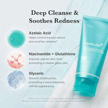 Load image into Gallery viewer, medicube Azelaic Acid Niacinamide Deep Clean Foam Cleanser 120g
