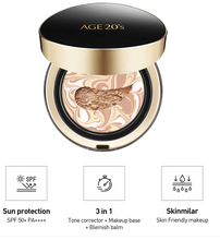 Load image into Gallery viewer, Age 20&#39;s Signature Essence Cover Pact Intense Cover 14g x 2EA with Case #21 LIGHT BEIGE

