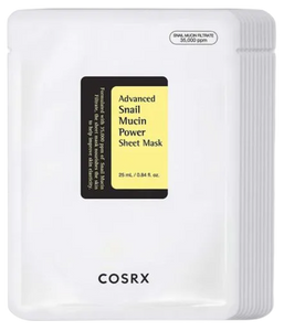 COSRX Advanced Snail Mucin Power Sheet Mask Box - 10 Sheets (20%OFF)