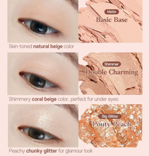 Load image into Gallery viewer, Etude House Play Tone Eye Palette 6.4g #PEACH GERBERA
