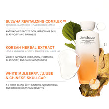 Load image into Gallery viewer, Sulwhasoo Essential Revitalizing Set - 6 ITEMS (TONER+MOISTURIZER)
