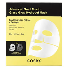 Load image into Gallery viewer, COSRX Advanced Snail Mucin Glass Glow Hydrogel Mask 35g - 1 SHEET
