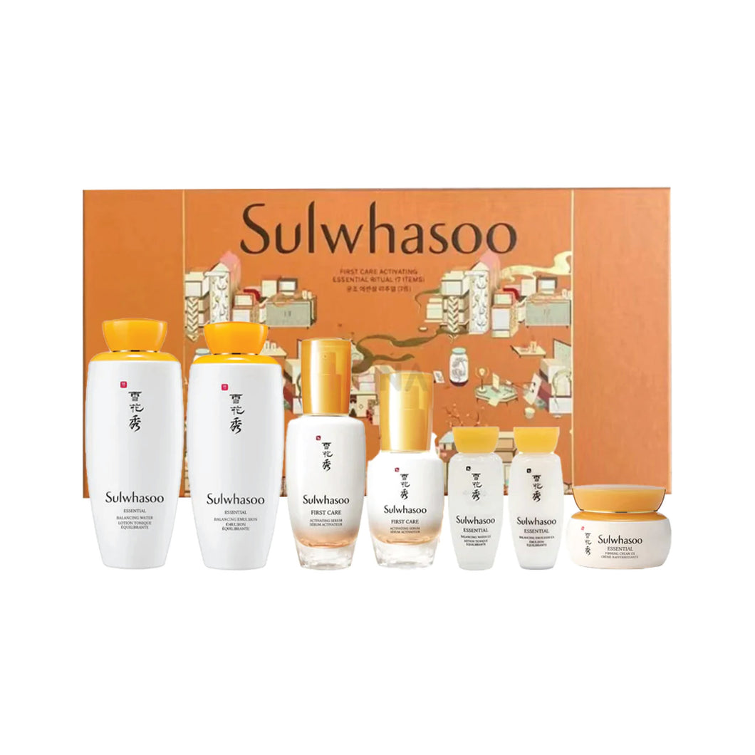 Sulwhasoo first care activating essential ritual 3type set (TONER+LOTION+FIRST SERUM) - 15% OFF