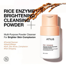Load image into Gallery viewer, Anua Rice Enzyme Brightening Cleansing Powder 40g
