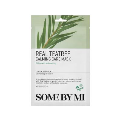 SOME BY MI Real Tea Tree Calming Care Mask 20g