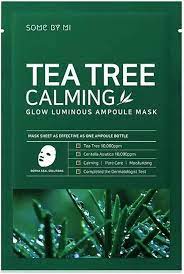 SOME BY MI Tea Tree Calming Glow Luminous Ampoule Mask - 1 Sheet