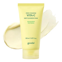 Load image into Gallery viewer, goodal Green Tangerine Vita C Cleansing Foam 150ml
