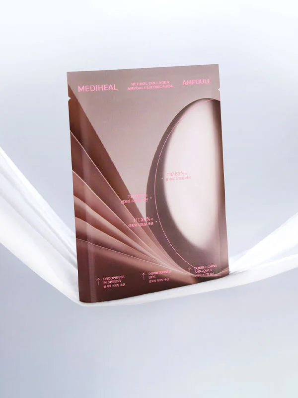 Mediheal Retinol Collagen Ampoule Lifting Mask 30ml - 1 Sheet