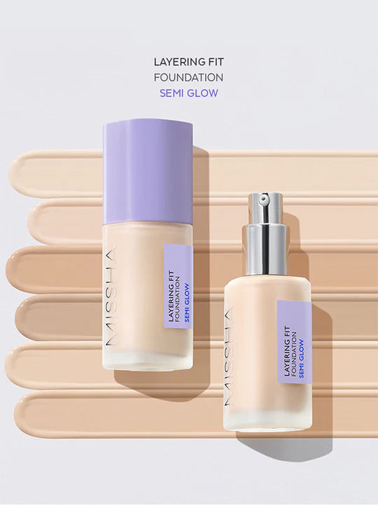 MISSHA Layering Fit Foundation Semi Glow Set 30ml #23 Sand