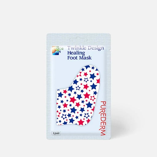 PUREDERM Twinkle Design Healing Foot Mask