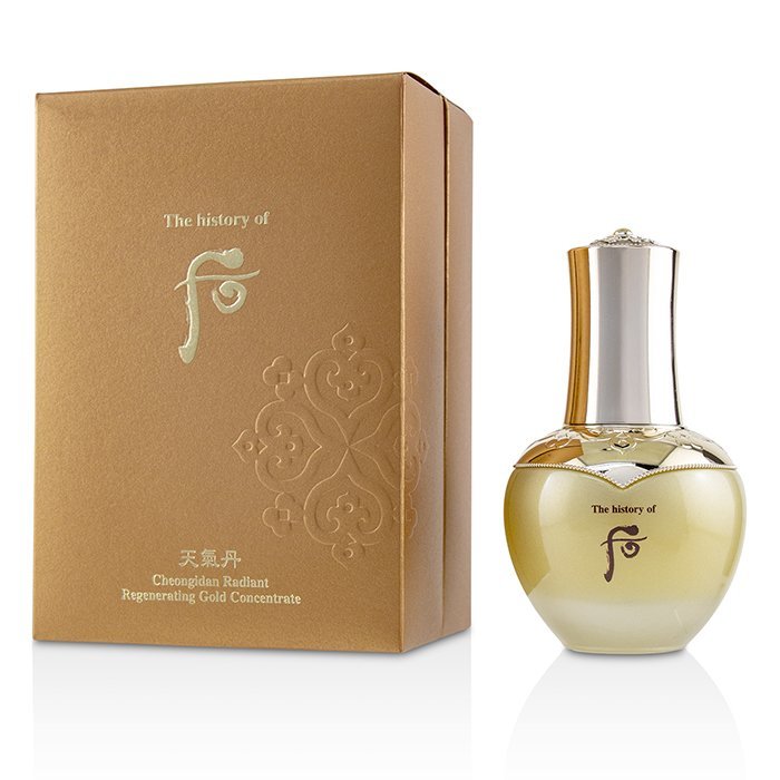 The history of WHOO Radiant Regenerating Gold Concentrate ampoule - 15% OFF