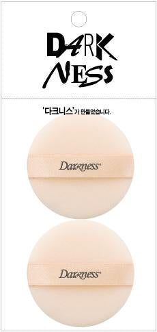 DARKNESS Round Flocky Puff 2PCS (DPC-3002)
