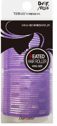 DARKNESS HEATED HAIR ROLLER KING SIZE 2PCS (DAC-0920)