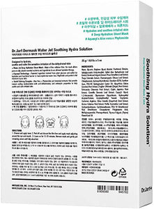 Dr.JART+ Dermask Water Jet Soothing Hydra Solution  Mask Box - 5 Sheets (10% OFF)
