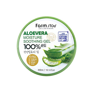 Farm Stay - Aloevera Moisture Soothing Gel 100% 300ml