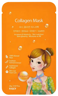 Fascy Scarf Tina Collagen Mask 26g