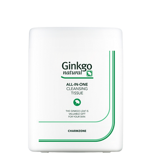 CHARMZONE Ginkgo natural all-in-one cleansing tissue - 110 Sheets