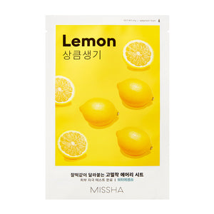 MISSHA Airy Fit Sheet Mask Lemon -  1 Sheet