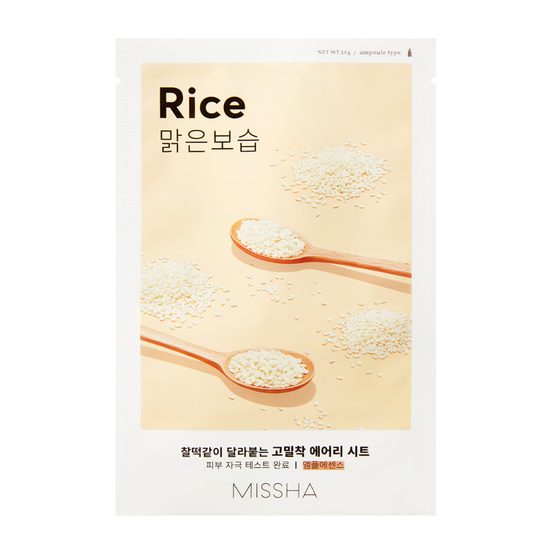 MISSHA Airy Fit Sheet Mask Rice - 1 SheeT