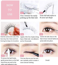 Load image into Gallery viewer, DARKNESS False Eyelashes I-XE (DEC-0006)
